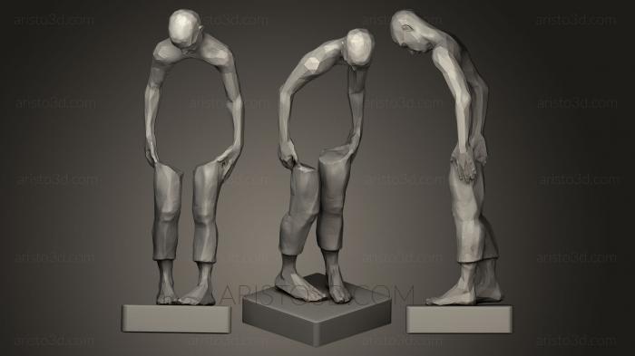 Figurines of people (STKH_0010) 3D model for CNC machine
